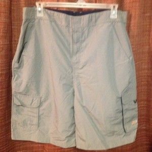 Reebok khaki cargo shorts for men size XL